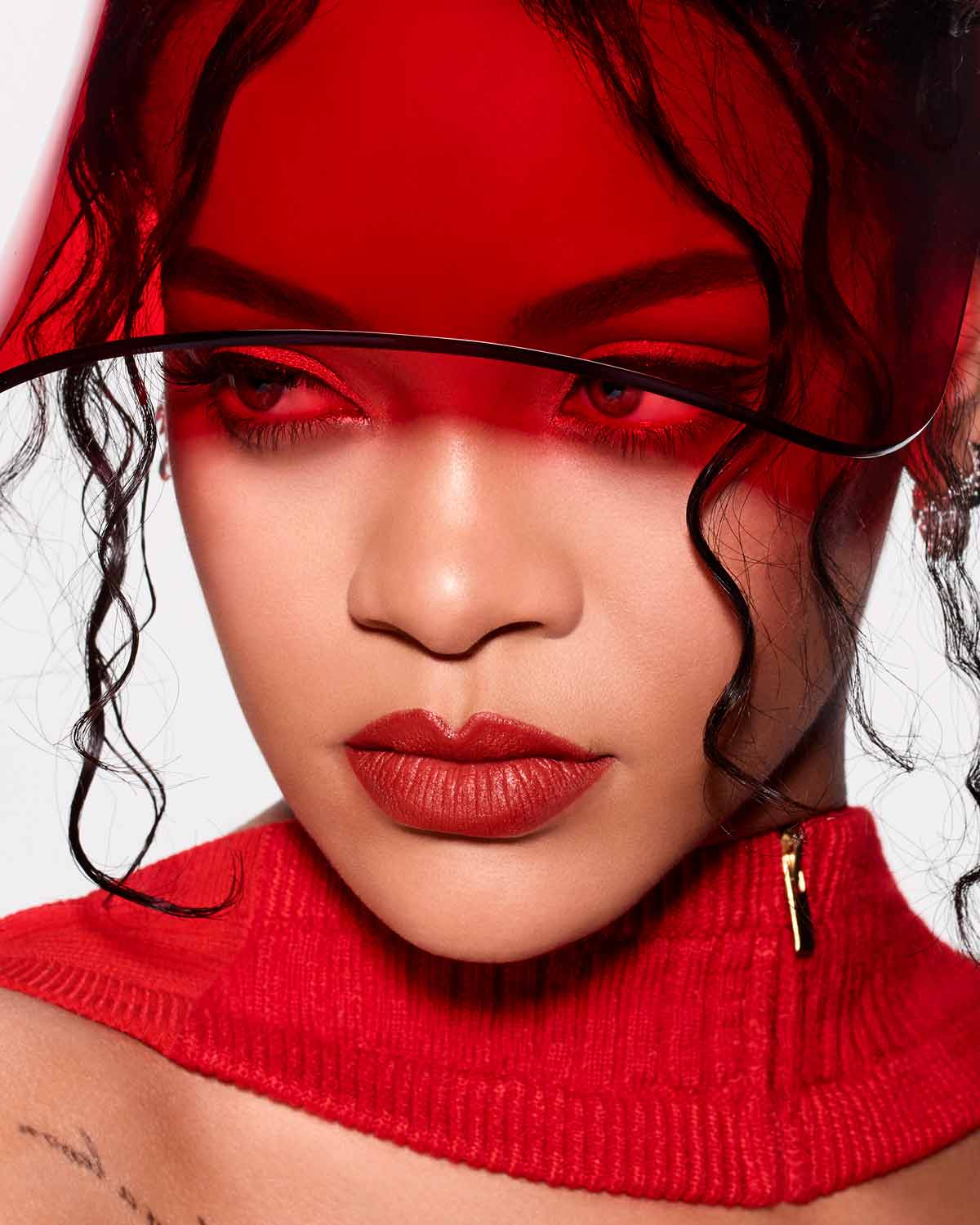 Fenty Beauty by Rihanna Fenty Icon The Case Semi-Matte Refillable Lipstick Red