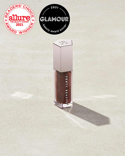 Fenty Beauty- GLOSS BOMB UNIVERSAL LIP LUMINIZER (Hot Chocolit Shimmering Rich Brown)