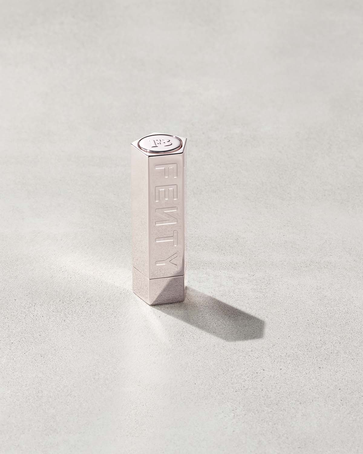 Fenty Beauty- FENTY ICON THE CASE SEMI-MATTE REFILLABLE LIPSTICK (Metallic Nude - Metallic Finish)