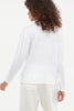 Lacausa-LONGSLEEVE CREWNECK (WHITEWASH)