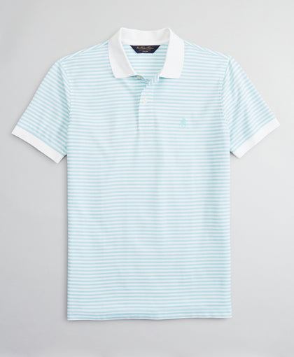 Brooks Brothers- Slim Fit Feeder Stripe Polo Shirt