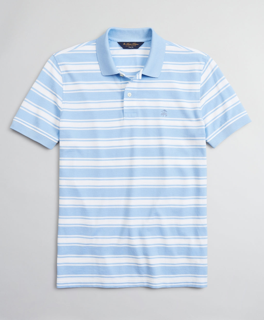 Brooks Brothers- Slim Fit Large Stripe Polo Shirt