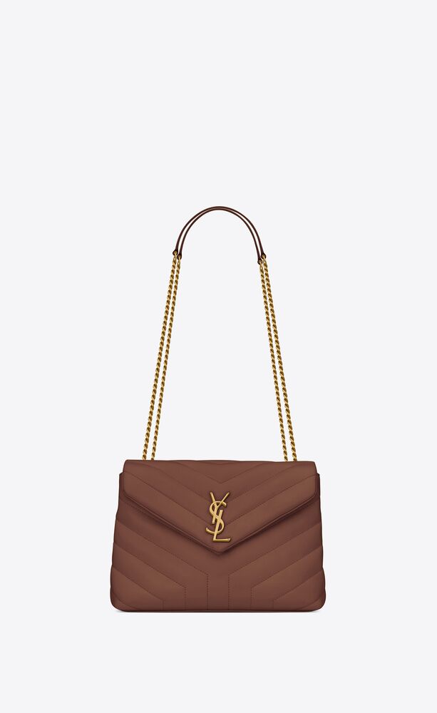 Yves Saint Laurent- LOULOU SMALL CHAIN BAG IN MATELASSÃ‰ Y LEATHER –  Amreki