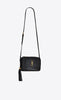 Yves Saint Laurent- LOU CAMERA BAG IN CROCODILE-EMBOSSED SHINY LEATHER