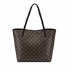 Ninewest- Sunnyside Jet Set Tote (Dk Brown Logo)