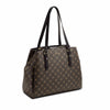 Ninewest- Tansy Multi Compartment Carryall (Dk Brown Logo)