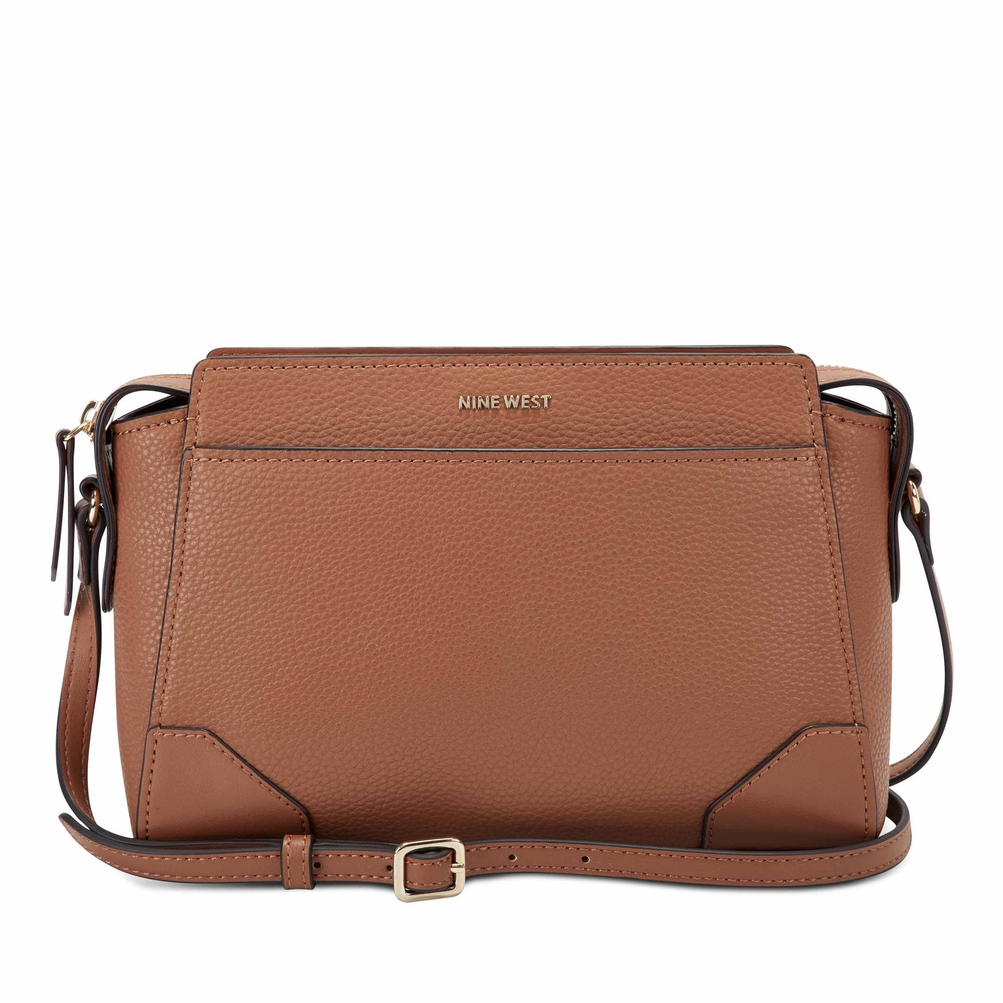 Buy Nine West Black & Cream Coloured Basketweave Textured Sling Bag -  Handbags for Women 2345145 | Myntra