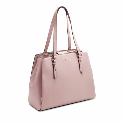 Ninewest- Tansy Multi Compartment Carryall (Dk Pink Salt)