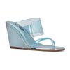 Ninewest- Nats Wedge Sandals (Blue)