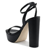 Ninewest- Uknow Platform Dress Sandals (BLACK)