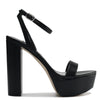 Ninewest- Uknow Platform Dress Sandals (BLACK)