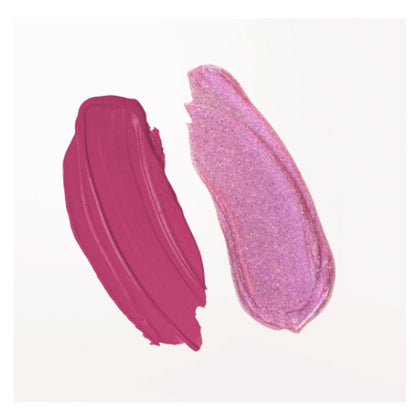 Stilacosmetics- Double Dip Suede Shade & Glitter & Glow Liquid Eye Shadows (Pink Martini)