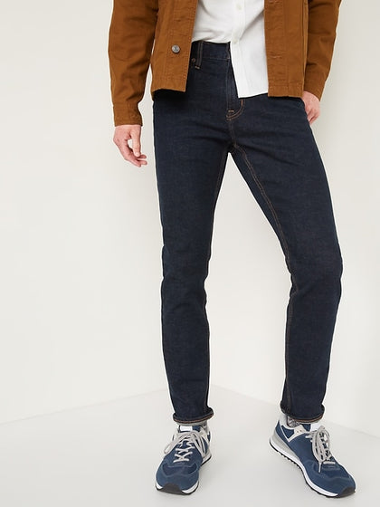 Old Navy- Slim Built-In-Flex Jeans For Men (Rinse)