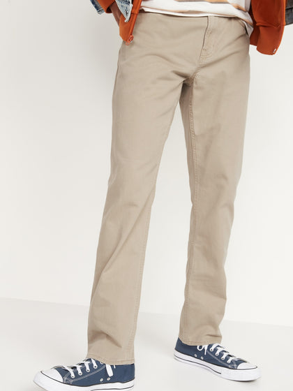 Old Navy- Wow Straight Five-Pocket Pants for Men (Surplus Khaki)