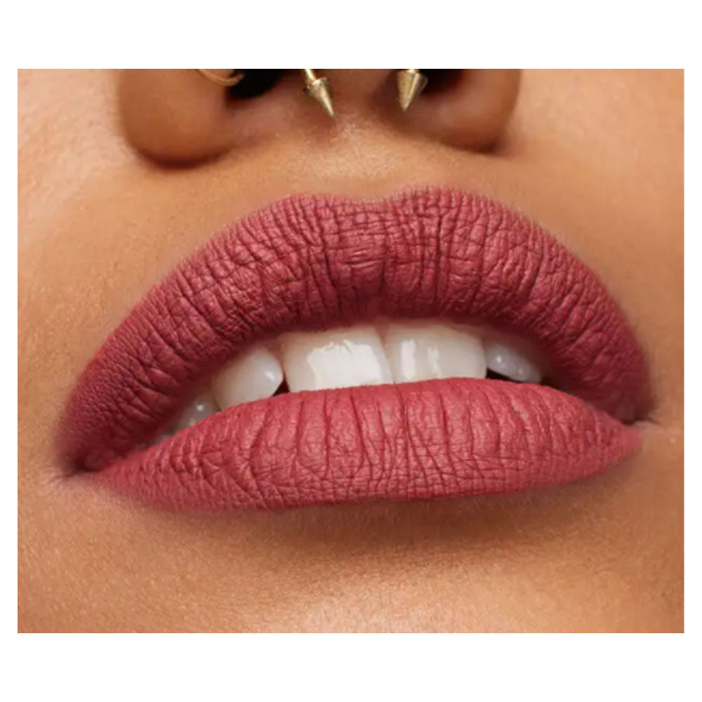 Huda Beauty- NEW Liquid Matte Ultra-Comfort Transfer-Proof Lipstick (Icon)