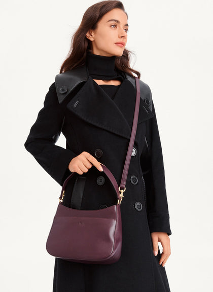 DKNY- Medium Shoulder Bag - Wine