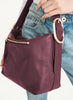 DKNY- Medium Buckle Bag - Wine