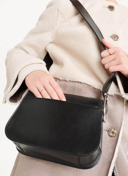 DKNY- Saddle Bag - Black