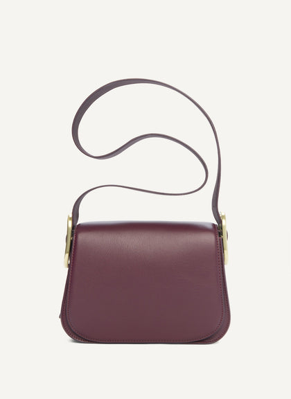 DKNY- Saddle Bag - Wine