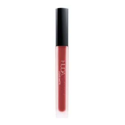 Huda Beauty- NEW Liquid Matte Ultra-Comfort Transfer-Proof Lipstick (Miss America)
