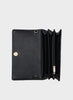 DKNY- Quilted Wallet On A Chain - Black/Gold