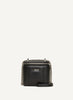 DKNY- Seva Mini Box Crossbody - Black/Silver