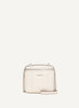 DKNY- Seva Mini Box Crossbody - Ivory/Silver