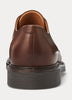 Polo Ralph Lauren- Asher Leather Cap Toe Shoe (Polo Brown)