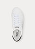 Polo Ralph Lauren- Heritage Court II Leather Sneaker (White/Black Pp)