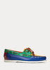 Polo Ralph Lauren- Merton Color-Blocked Leather Boat Shoe (Colorblock)